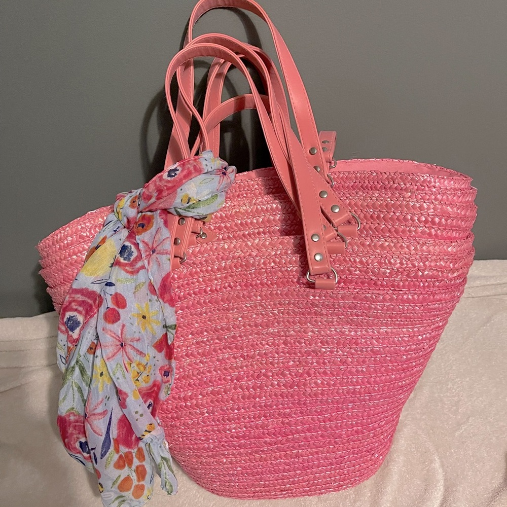 Cute whicker bags set of 6
